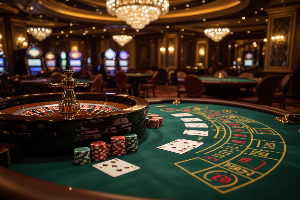 Live καζίνο: ρουλέτα, μπλακτζάκ και μπακαρά