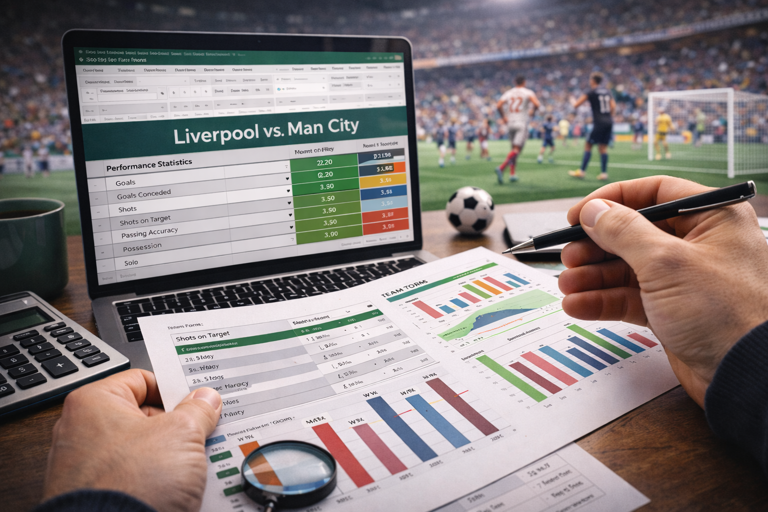 Πώς να αναλύεις στατιστικά ποδοσφαίρου πριν ποντάρεις